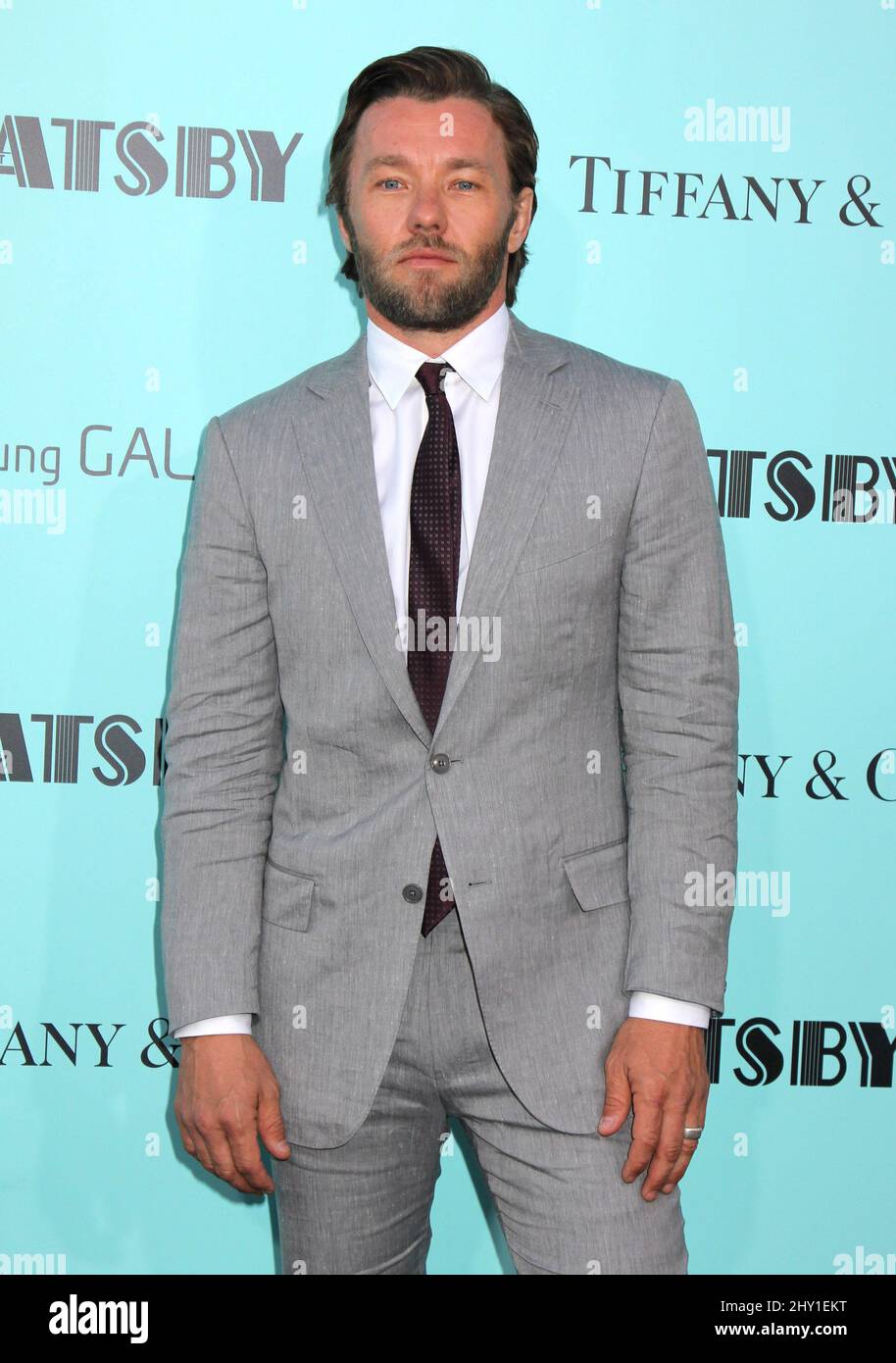 Joel Edgerton bei der Premiere von „The Great Gatsby“ in New York. Stockfoto