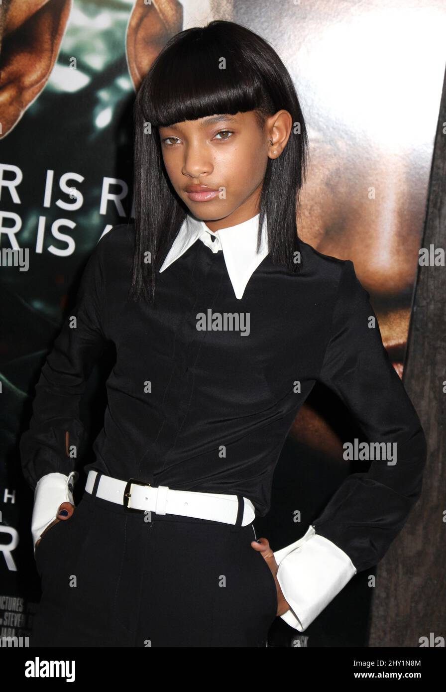 Willow Smith bei der Premiere von 'After Earth' in New York. Stockfoto