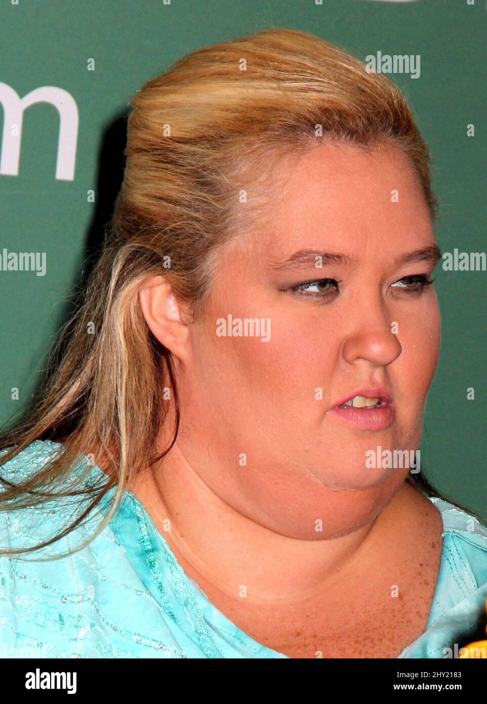 June Shannon erscheint bei einer Buchveranstaltung „How to Honey Boo Boo: The Complete Guide“ im Barnes & Noble Citigroup Center, New York Stockfoto