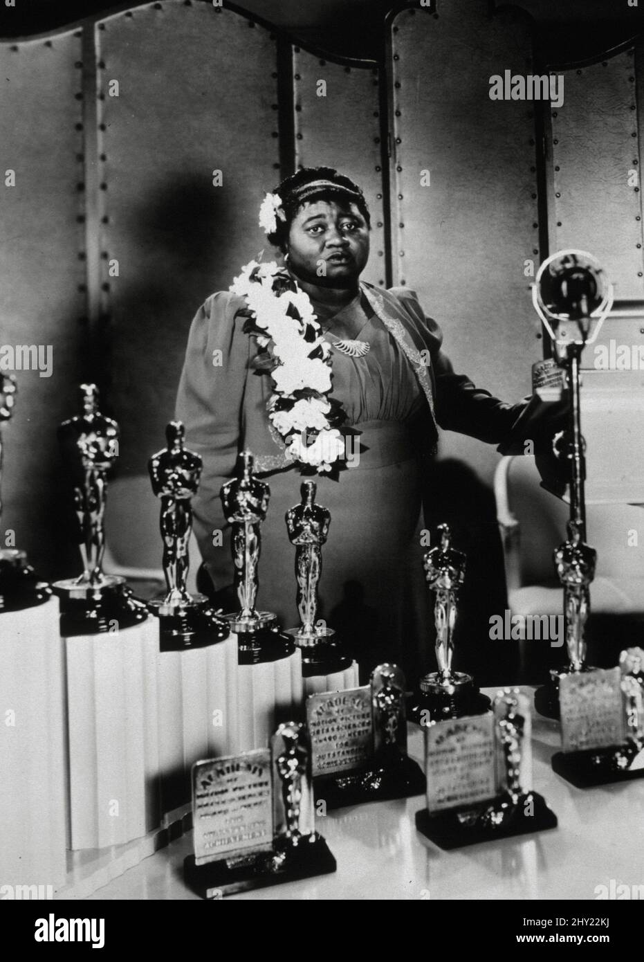 Hattie McDaniel, (Gewinnerin der besten Nebendarstellerin)Academy Awards 12. -1940. Dateireferenz # 34145-503THA Stockfoto