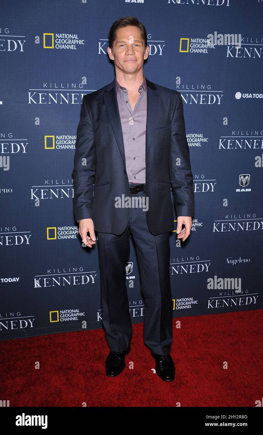 Jack Nosworthy nimmt an der Premiere von „Killing Kennedy“ in Los Angeles Teil Stockfoto