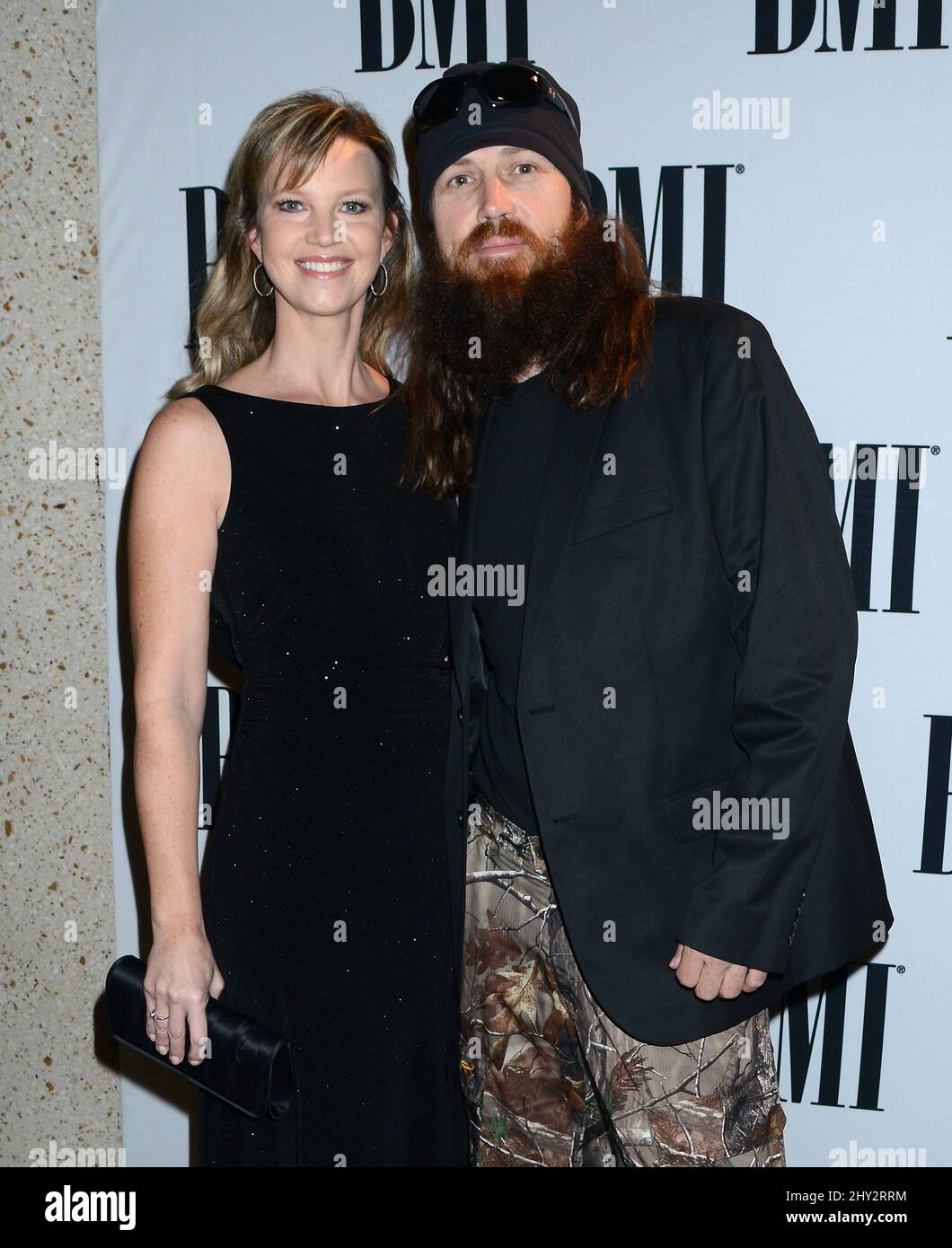 Jase Robertson und Missy Robertson nehmen an den jährlichen BMI Country Awards 61. im BMI Nashville in Nashville, Tennessee, Teil. Stockfoto