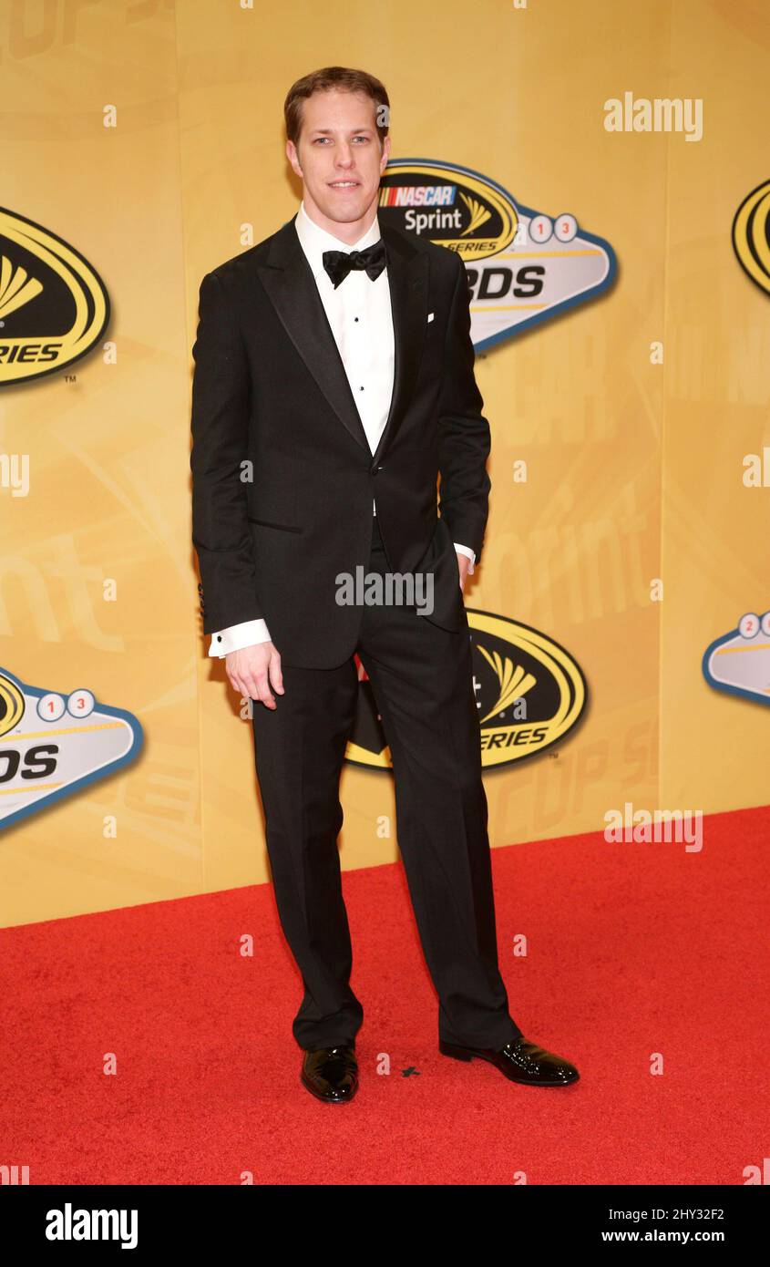 Brad Keselowski nimmt an den Nascar Sprint Cup Series Awards 2013 in Las Vegas, Nevada, Teil. Stockfoto