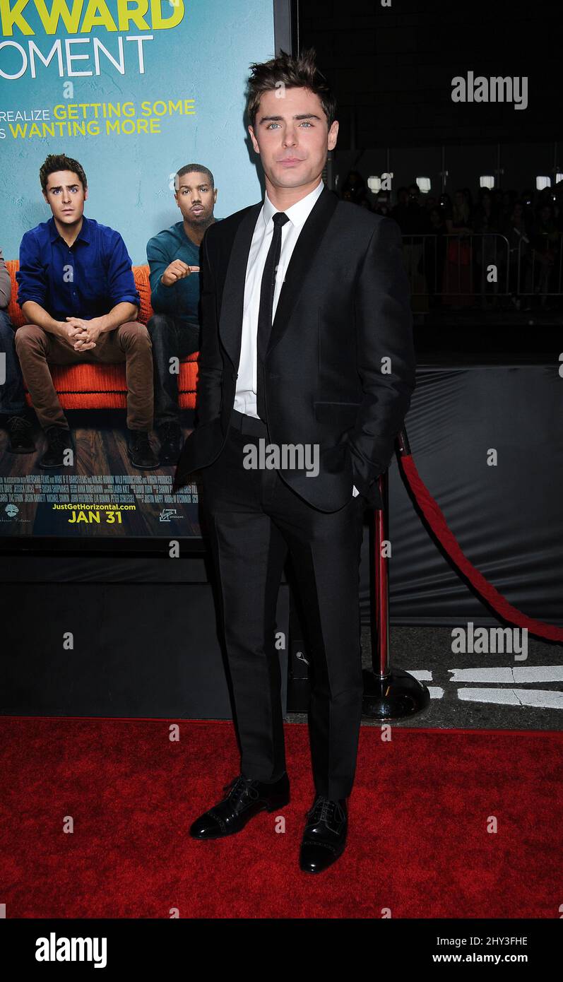 Zac Efron bei der Premiere von „That peinlich Moment“ im Regal Cinemas, Los Angeles Stockfoto