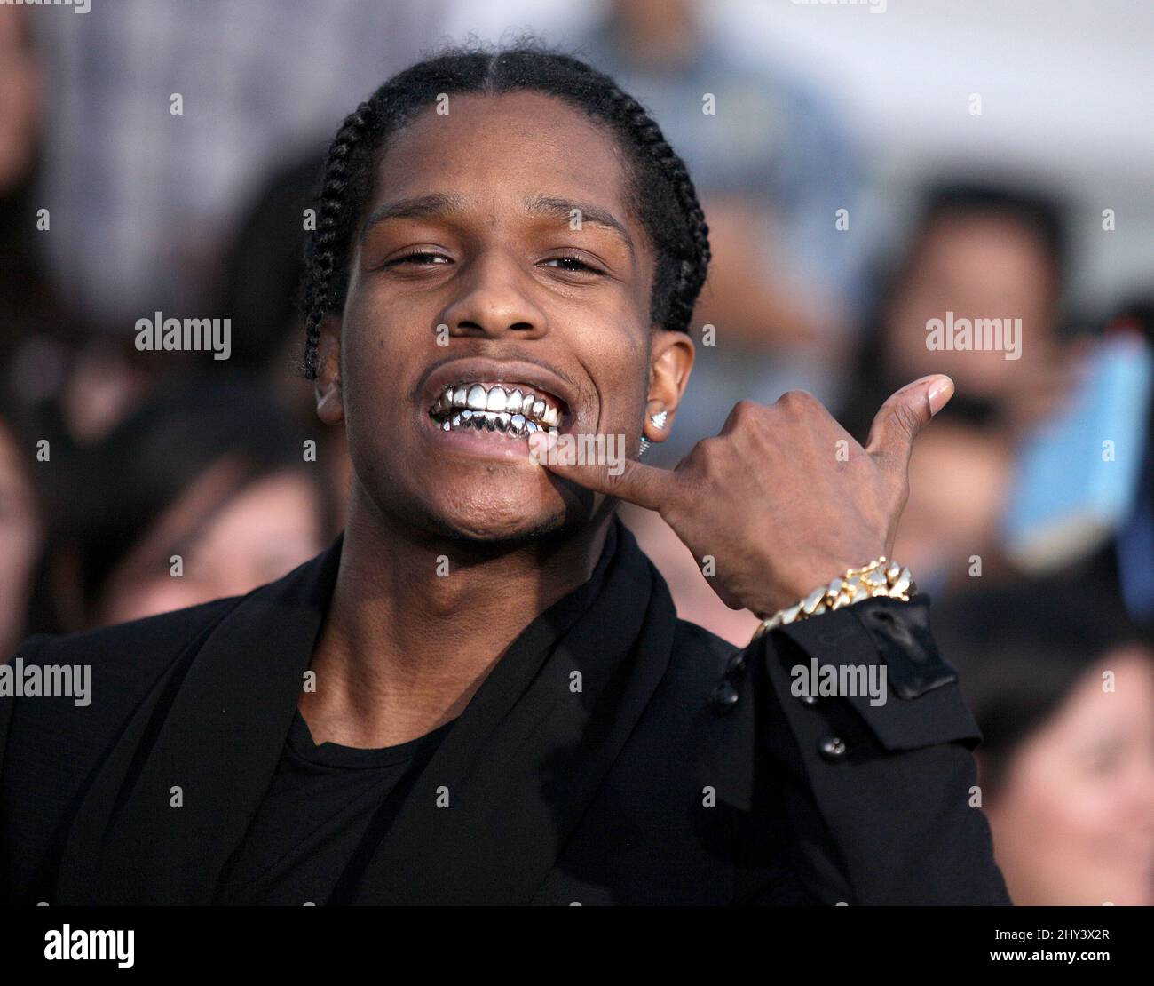 ASAP Rocky bei der „Divergent“-Premiere in Los Angeles Stockfoto