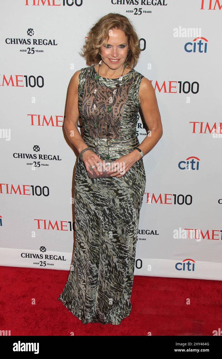 Katie Couric nimmt an der TIME 100 Gala Teil, der 100 einflussreichsten Menschen DER WELT der TIME - die im Jazz im Lincoln Center stattfindet Stockfoto