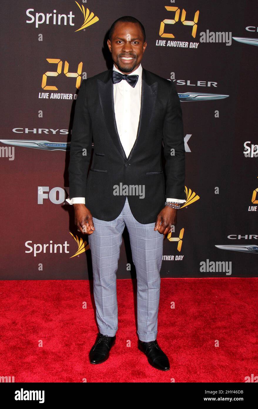 Gbenga Akinnagbe beim 24: Live Another Day Premiere Event im Intrepid in New York. Stockfoto