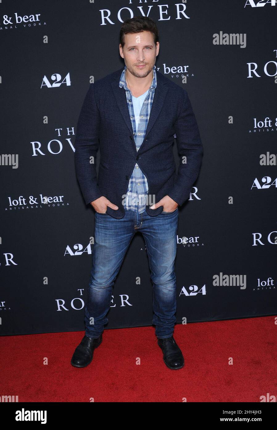 Peter Facinelli bei der US-Premiere von The Rover - Red Carpet, die am Donnerstag, 12. Juni 2014, im Regency Bruin Theatre in Westwood, CA, stattfand. Stockfoto