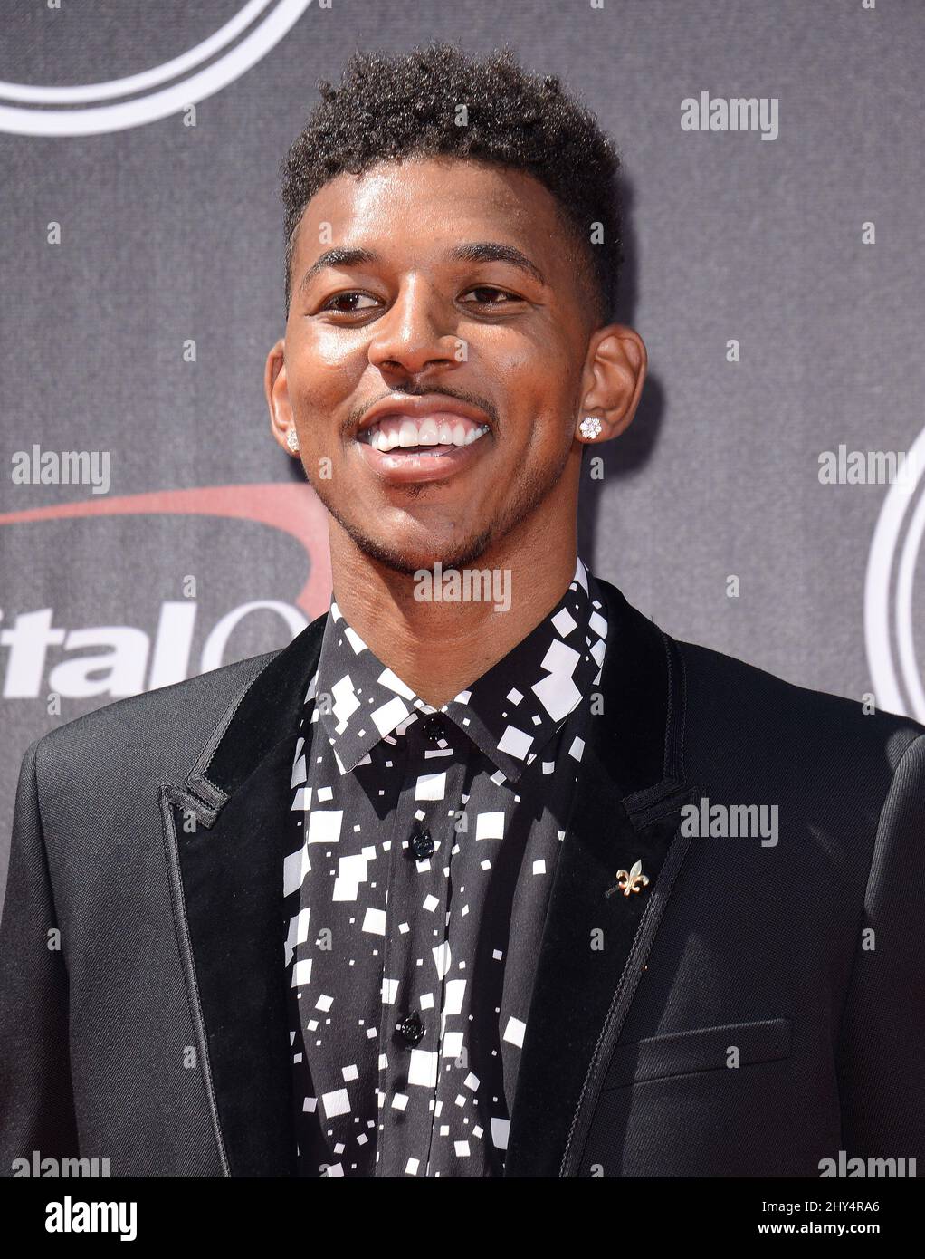 Nick Young nimmt an den ESPY Awards 2014 in Los Angeles, Kalifornien, Teil. Stockfoto