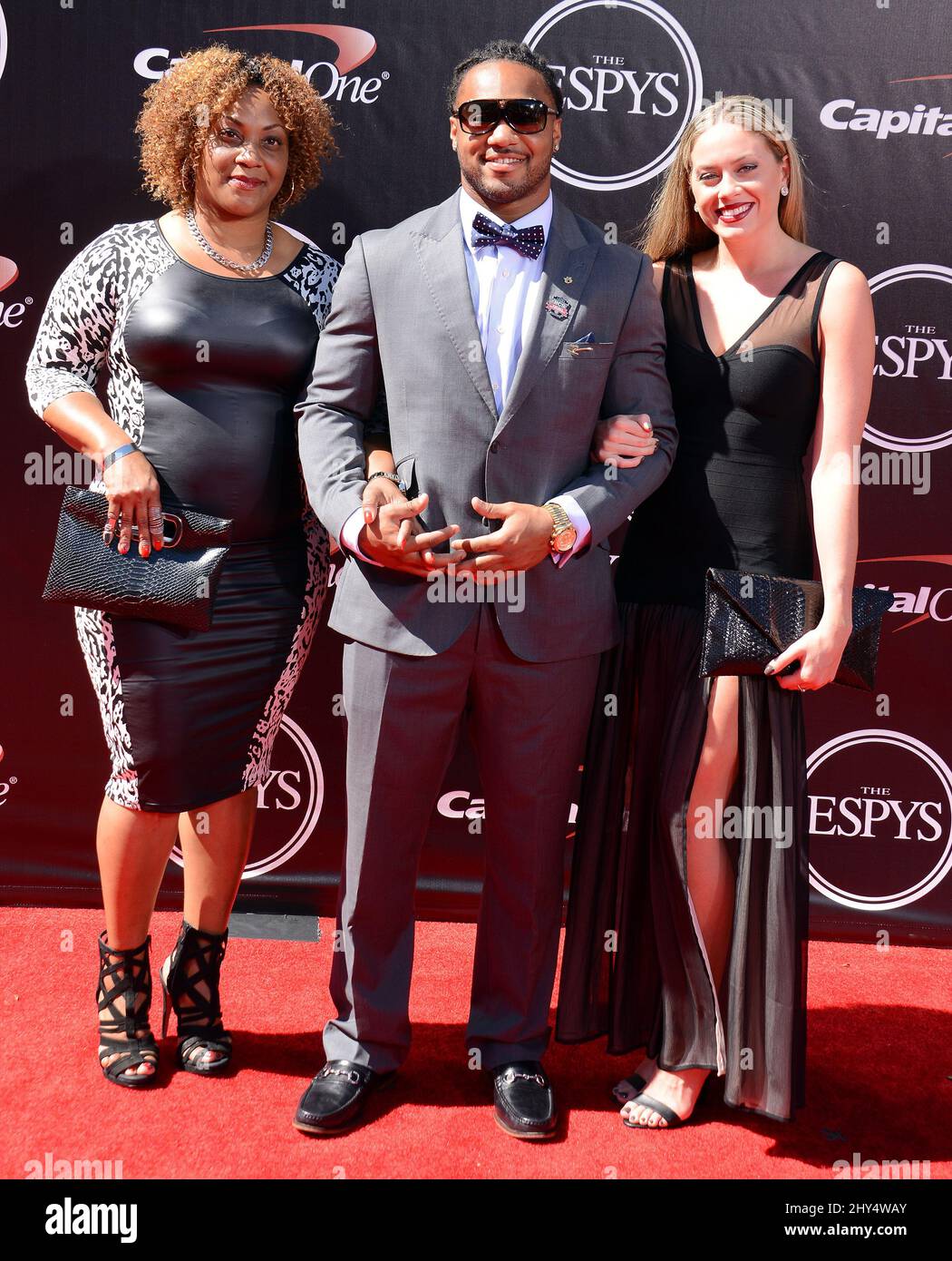 Tre Mason bei der Ankunft am 2014 ESPYS im Nokia Theater, L.A. Live. Stockfoto