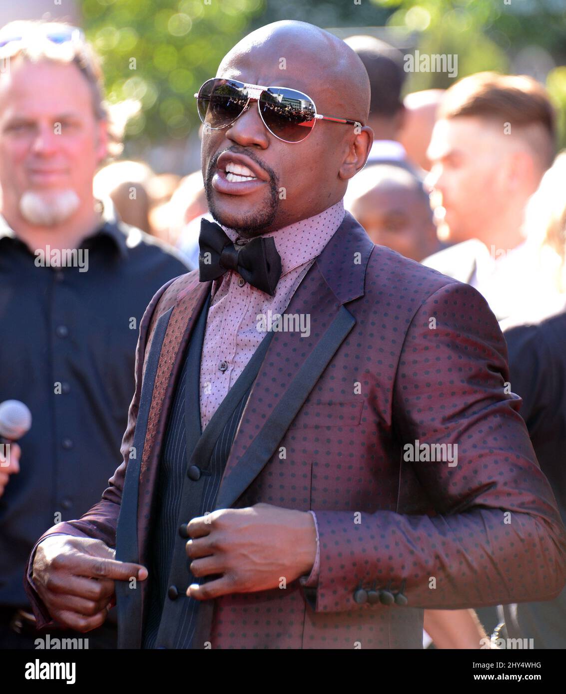 Floyd Mayweather Jr. bei der ESPYS 2014 Stockfoto
