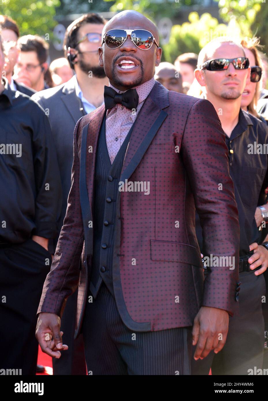 Floyd Mayweather Jr. bei der ESPYS 2014 Stockfoto