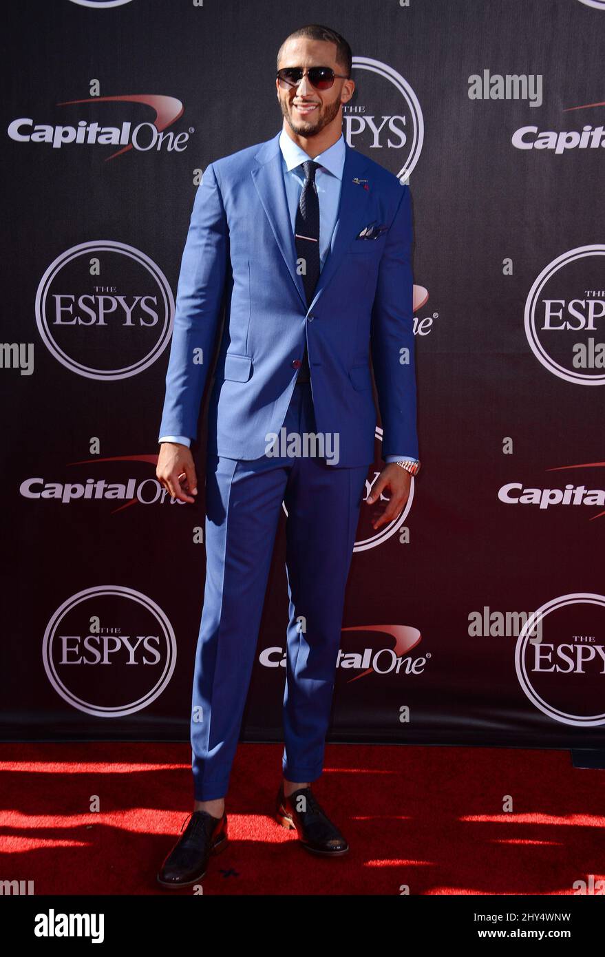 Colin Kaepernick bei der ESPYS 2014 Stockfoto