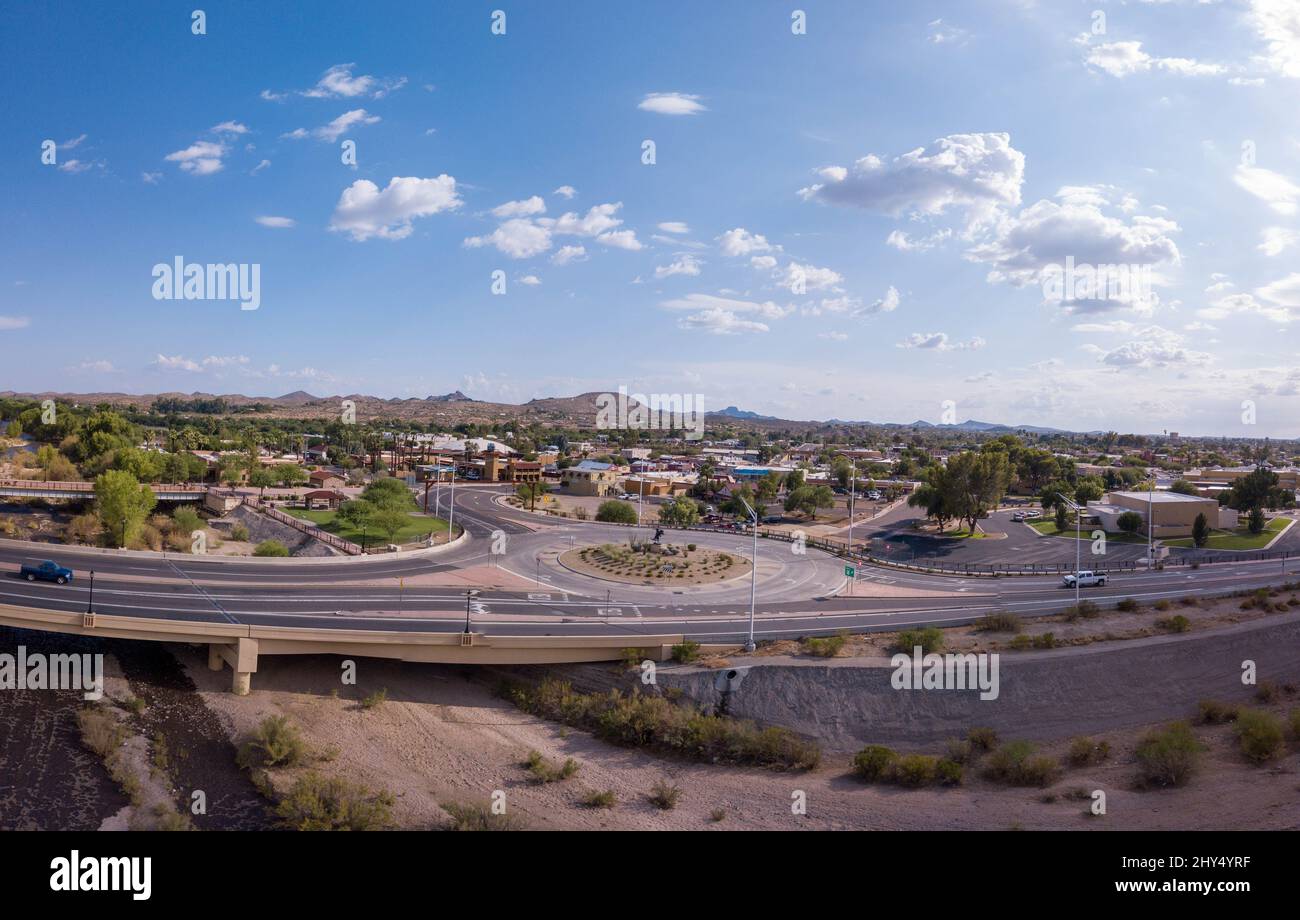 Landschaft des Hassayampa River in Wickenburg, Arizona, USA Stockfoto