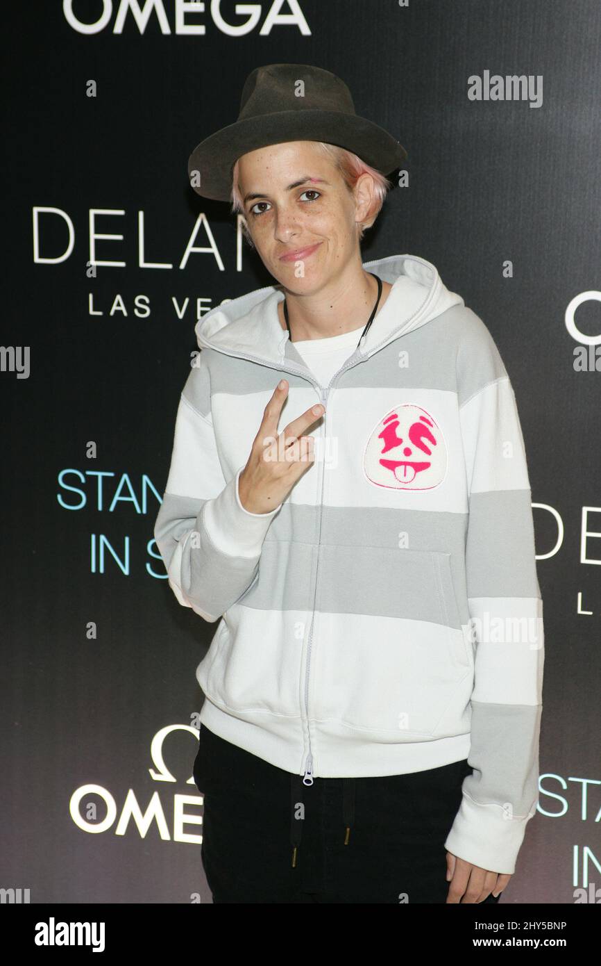 Samantha Ronson nimmt an der Delano Opening Party in Las Vegas, Nevada, Teil. Stockfoto