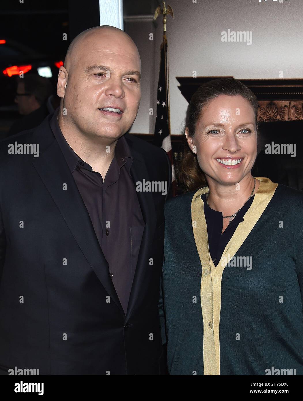 Vincent D'Onofrio und Carin van der Donk bei der Premiere von „The