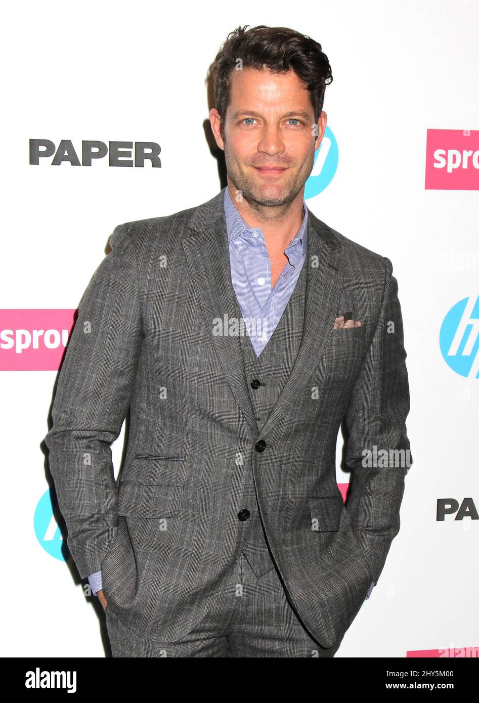 Nate berkus nimmt am 29. Oktober 2014 an der Red Carpet auf der Sprout by HP und HP Multi Jet Fusion 3D Printer Launch Event in New York Teil. Stockfoto