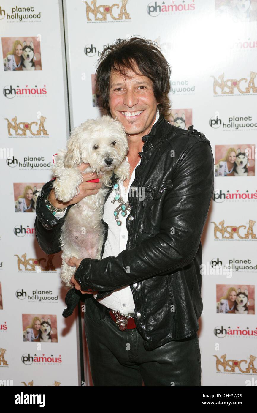 Jay Schellen nimmt am Jennifer Harman Celebrity Poker Turnier Teil, um der Nevada SPCA in Las Vegas, Nevada, zu profitieren. Stockfoto