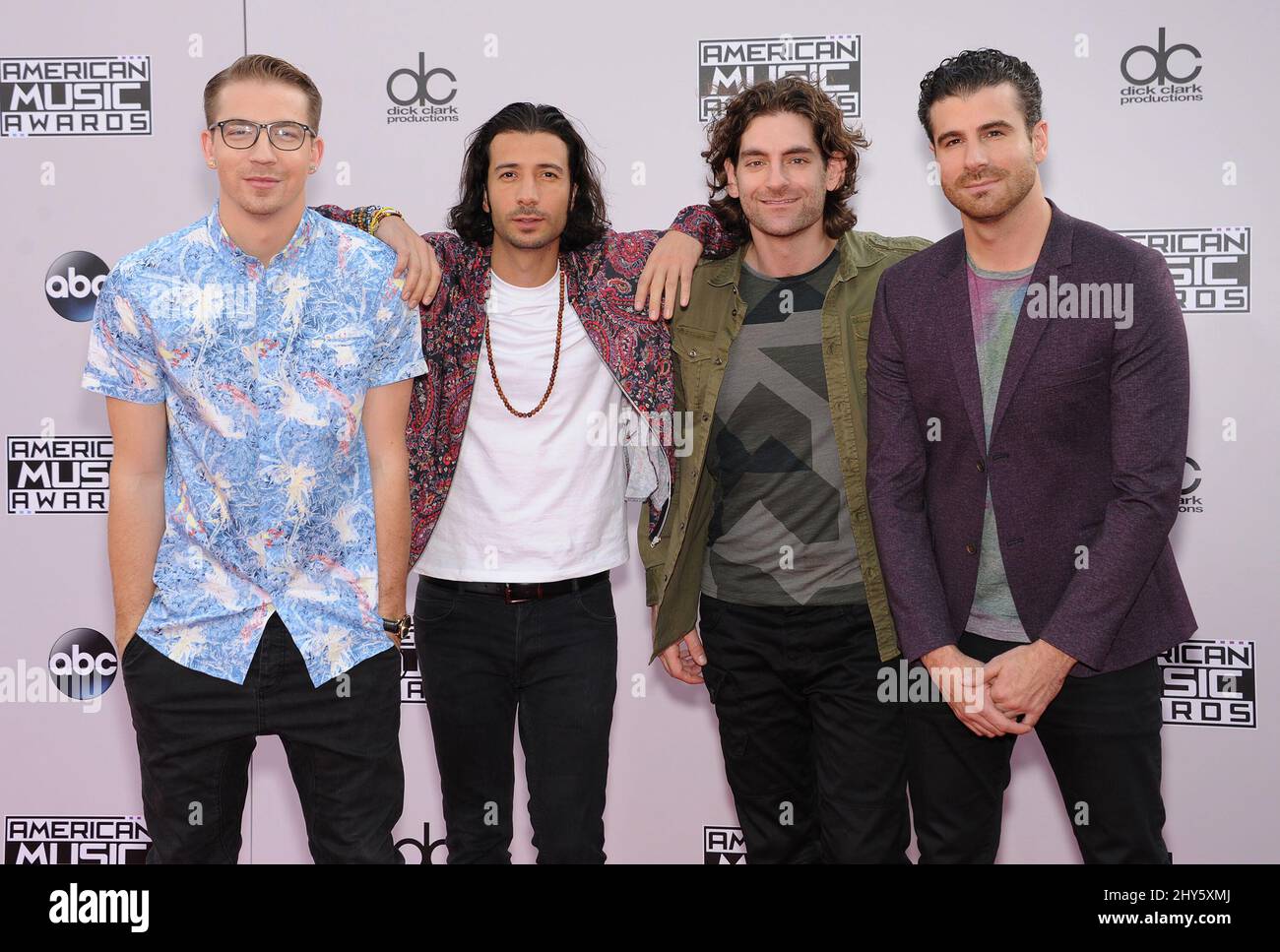 Magisch! Teilnahme an den American Music Awards 2014 im Nokia Theater Stockfoto