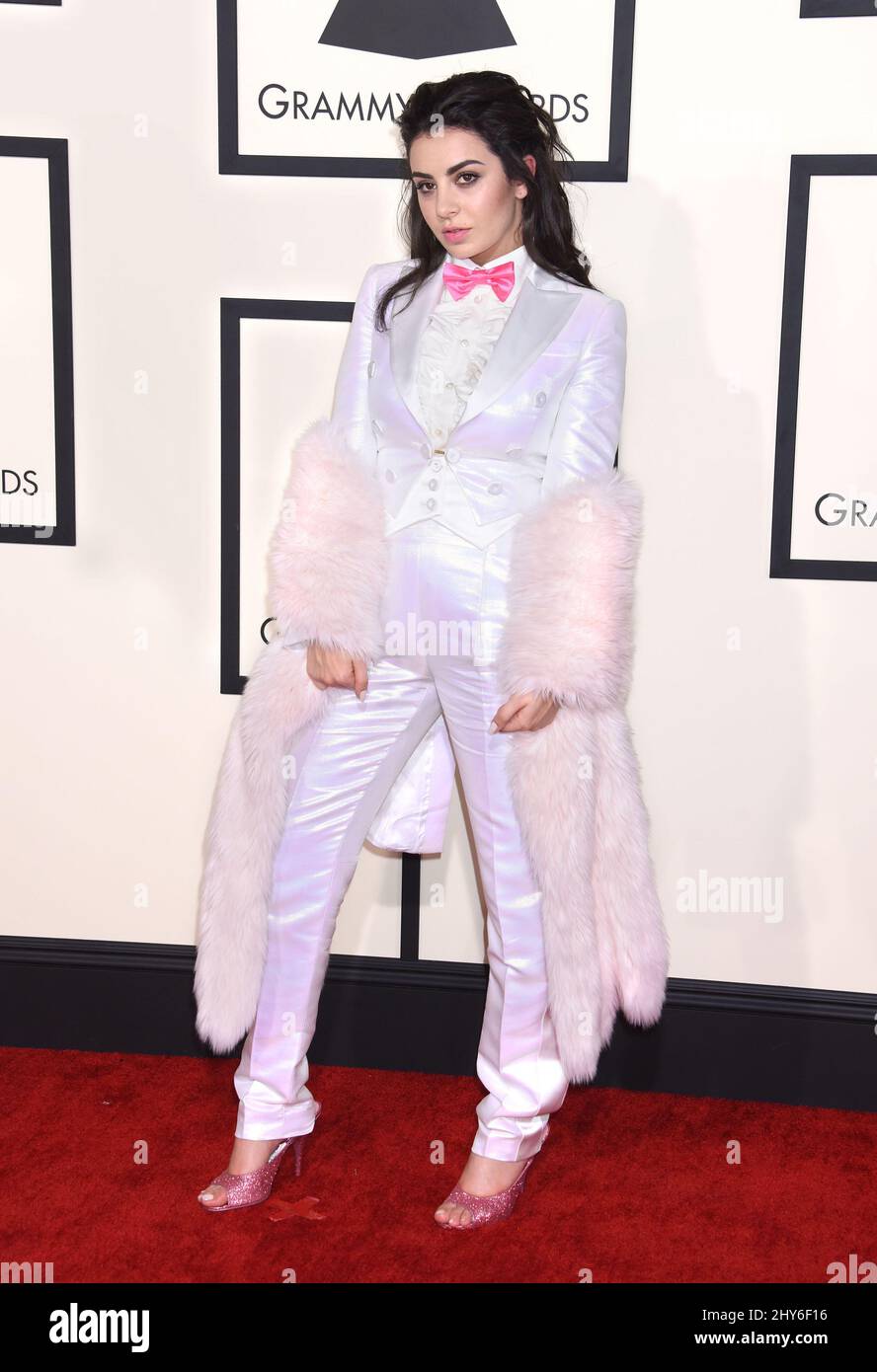 Charli XCX nimmt an den jährlichen GRAMMY Awards 57. im Staples Center Teil, 8. Februar 2015 Los Angeles, ca. Stockfoto