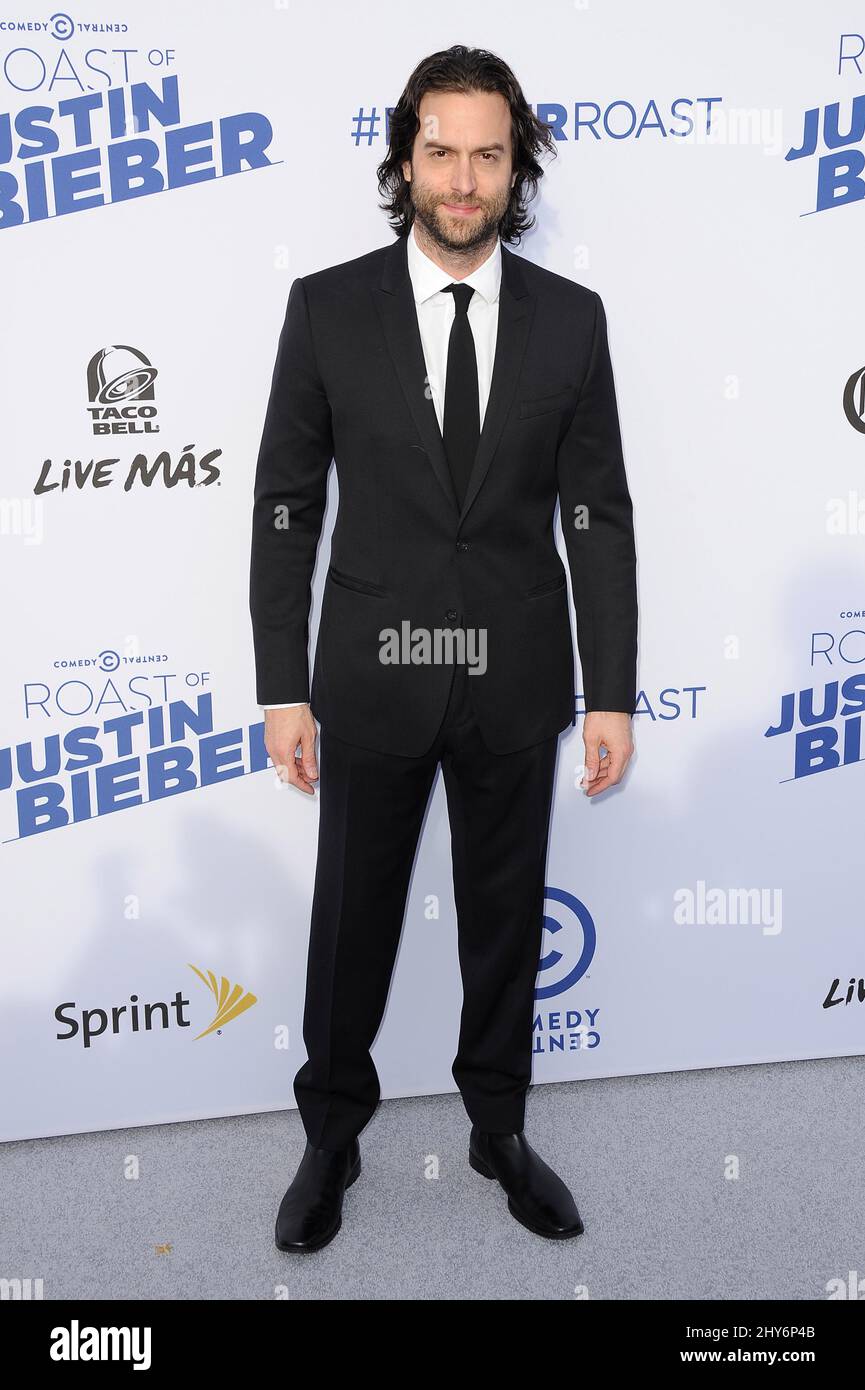 Chris D'Elia nimmt an der „Comedy Central Roast of Justin Bieber“ in den Sony Studios Teil Stockfoto