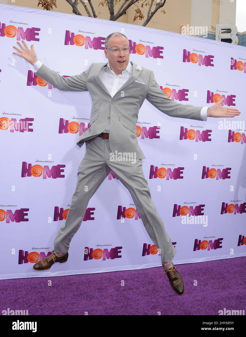 Tim Johnson nimmt an der „Home“ Special Screening Teil, die am Sonntag, 22. März 2015, im Regency Village Theatre in Westwood, Kalifornien, stattfand. Stockfoto