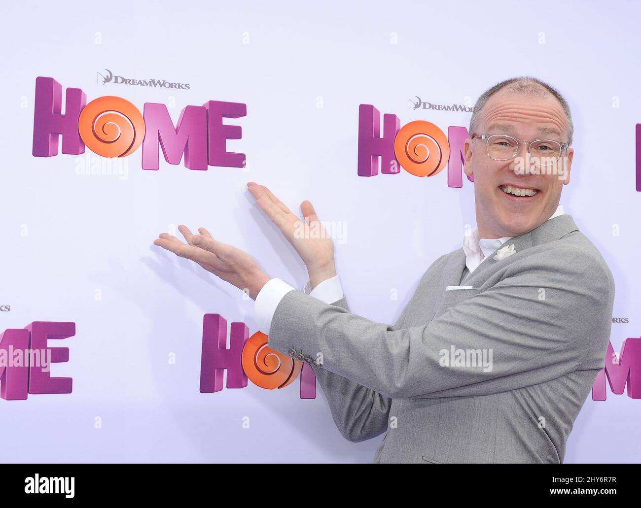 Tim Johnson nimmt an der „Home“ Special Screening Teil, die am Sonntag, 22. März 2015, im Regency Village Theatre in Westwood, Kalifornien, stattfand. Stockfoto