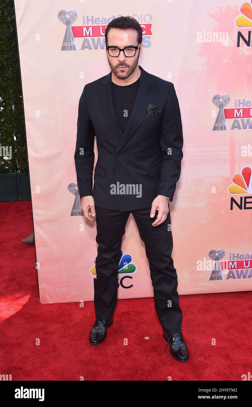 Jeremy Piven bei der Ankunft bei den iHeartRadio Music Awards 2015 im Shrine Auditorium Stockfoto