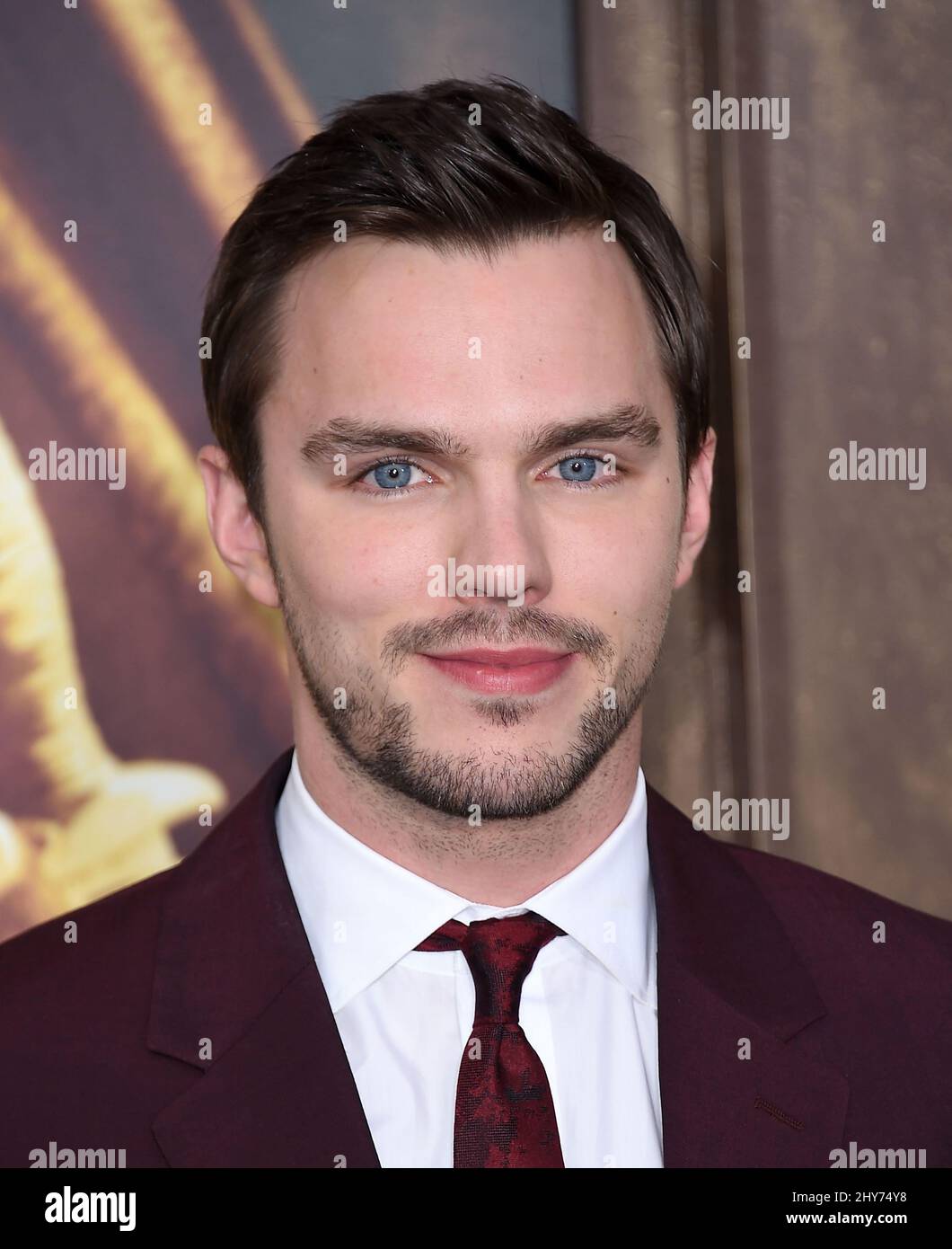Nichola Hoult nimmt an der Premiere von „Mad Max:Fury Road“ im TCL Chinese Theatre Teil Stockfoto
