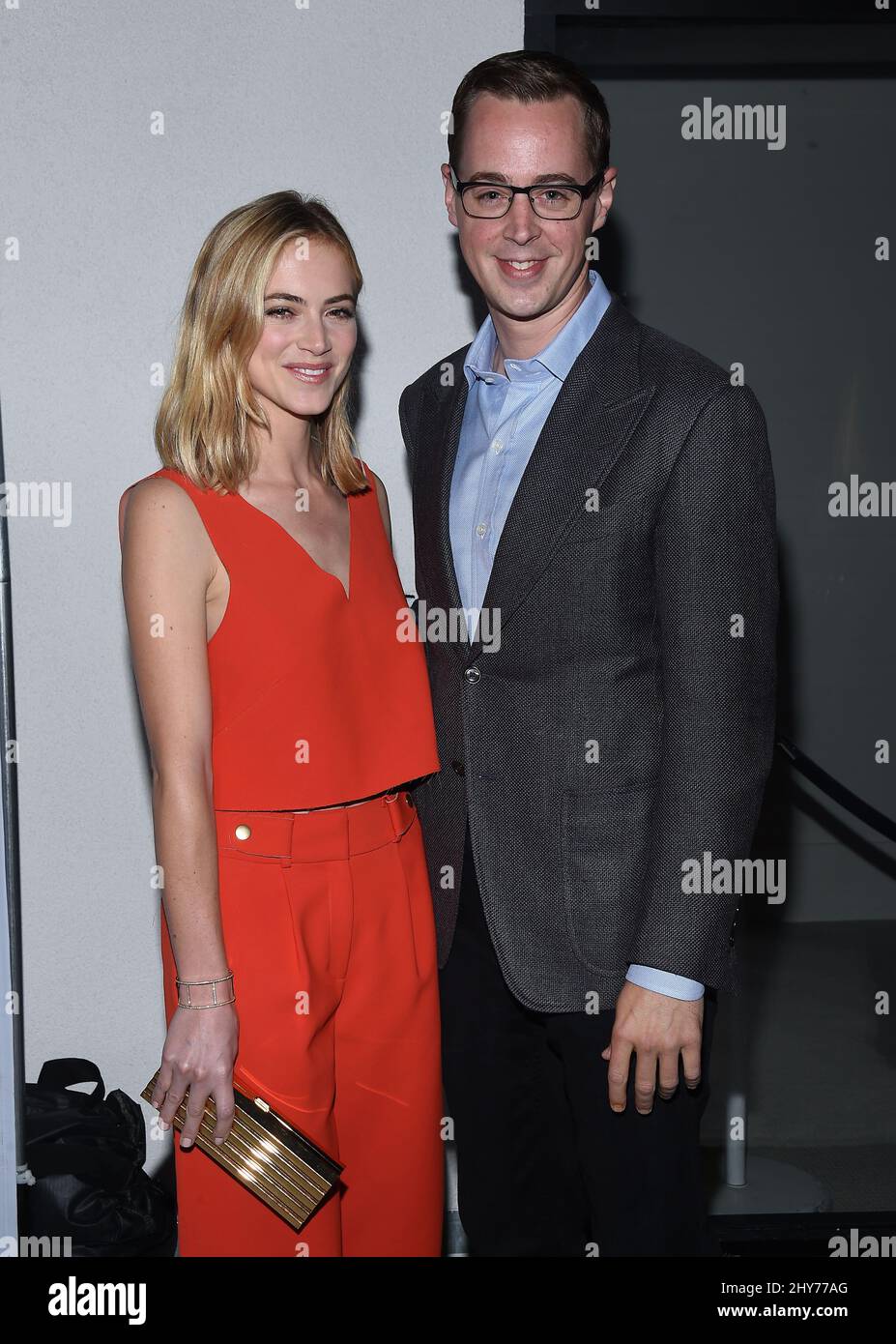 Emily Wickersham und Sean Murray bei der CBS Summer Soiree im London Hotel Stockfoto