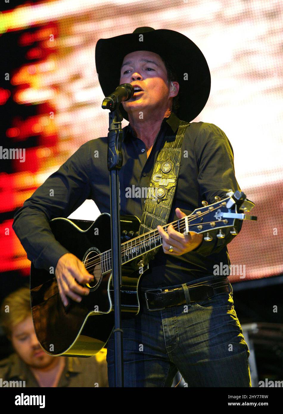 Clay Walker nimmt an der PBR Cowboy Spring Break, MGM Resorts Village in Las Vegas, USA, Teil. Stockfoto
