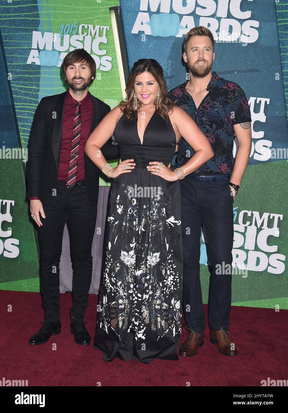Lady Antebellum bei den CMT Music Awards 2015 Stockfoto
