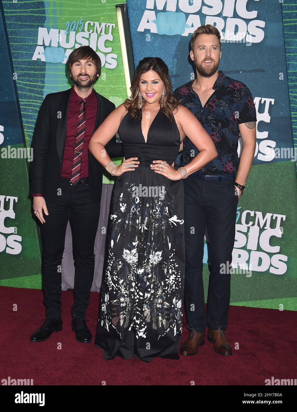 Lady Antebellum bei den CMT Music Awards 2015 Stockfoto