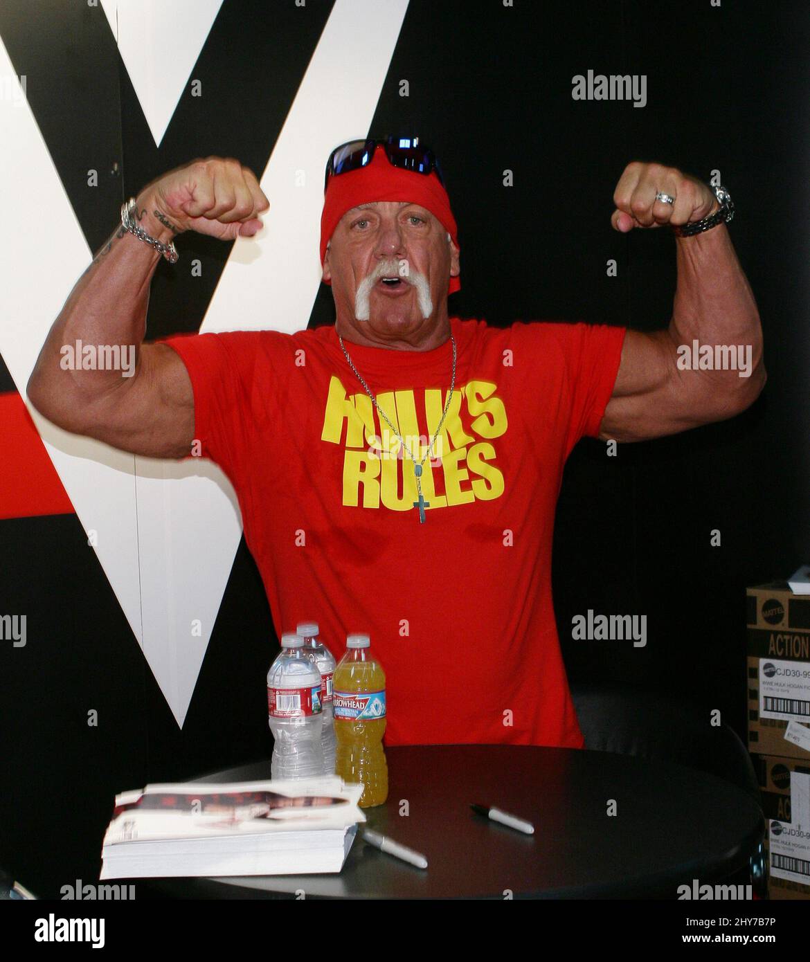 Hulk Hogan bei der Licensing Expo 2015 Stockfoto