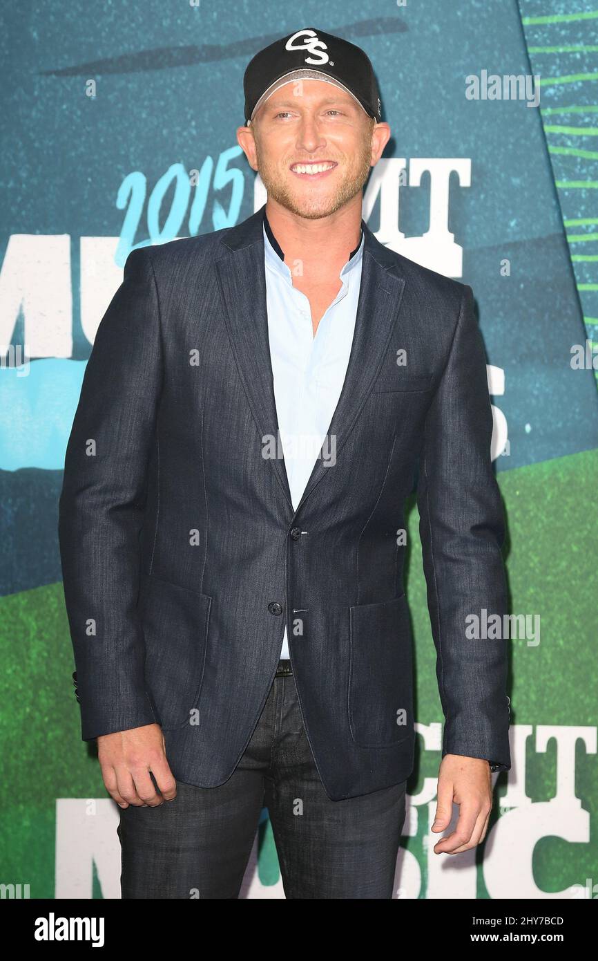 Cole Swindell nimmt an den CMT Music Awards 2015 Teil Stockfoto