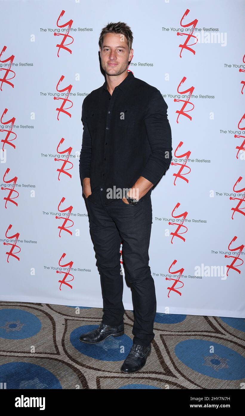 Justin Hartley nimmt an dem Fanclub-Event „The Young and the Restless“ Teil Stockfoto