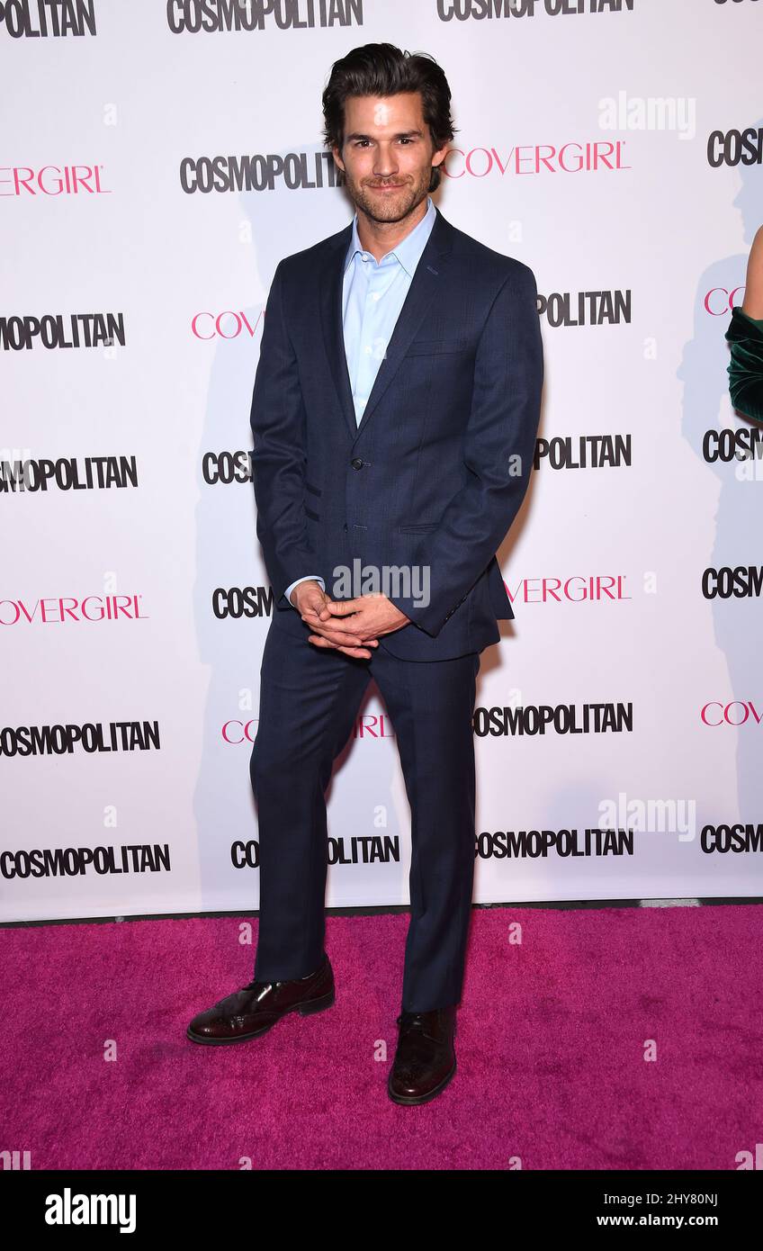 Johnny Whitworth nimmt an der Cosmopolitan 50. Birthday Party im Ysabel Teil. Stockfoto