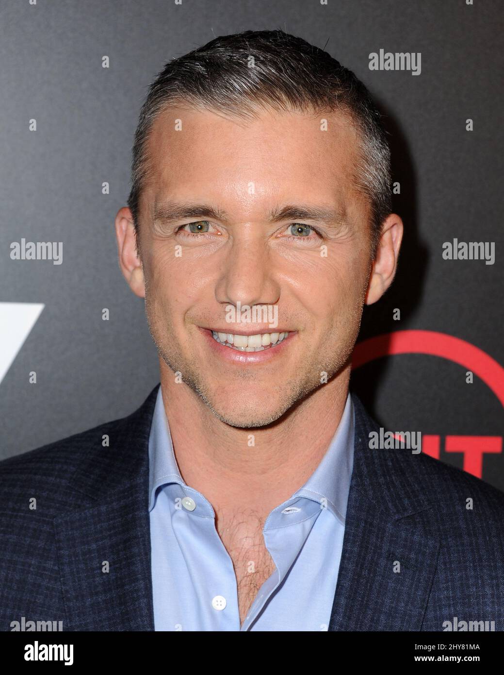 Jeff Hephner TNT's „Agent X“-Premiere fand im London Hotel statt Stockfoto