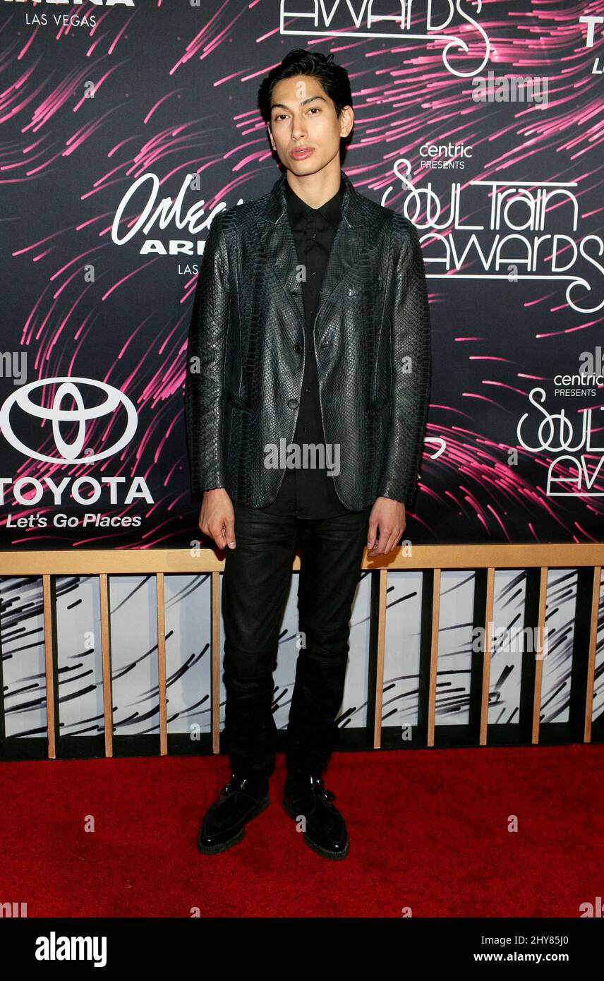 Lucas Goodman nimmt an den Soul Train Music Awards 2015 in der Orleans Arena, Orleans Hotel & Casino, Las Vegas Teil. Stockfoto