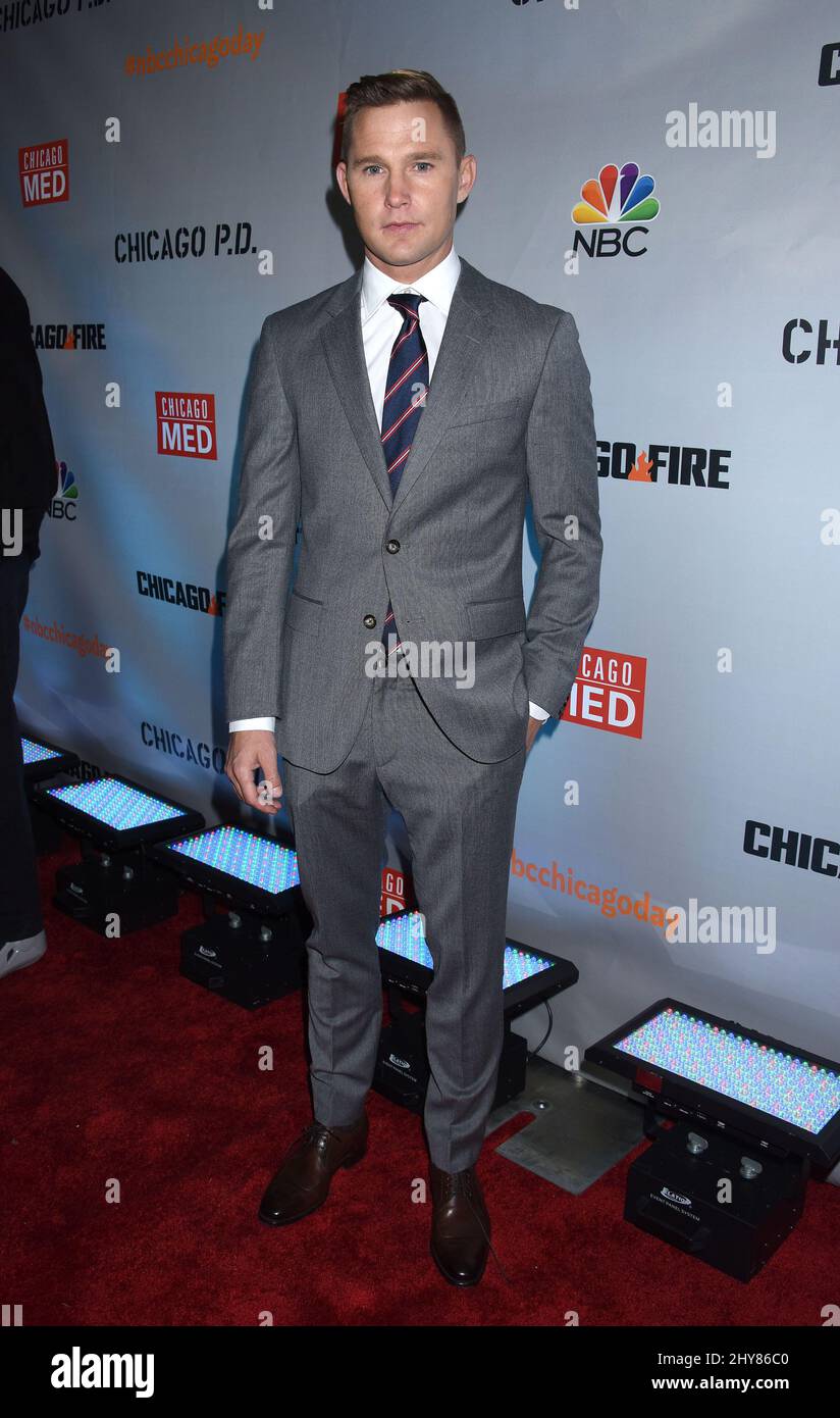 Brian Geraghty NBC feiert „Chicago Fire“, „Chicago P.D.“ und „Chicago Med“ Stockfoto