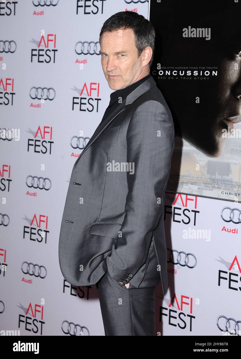 Stephen Moyer AFI FEST 2015 Premiere der „Gehirnerschütterung“ im TCL Chinese Theatre Stockfoto