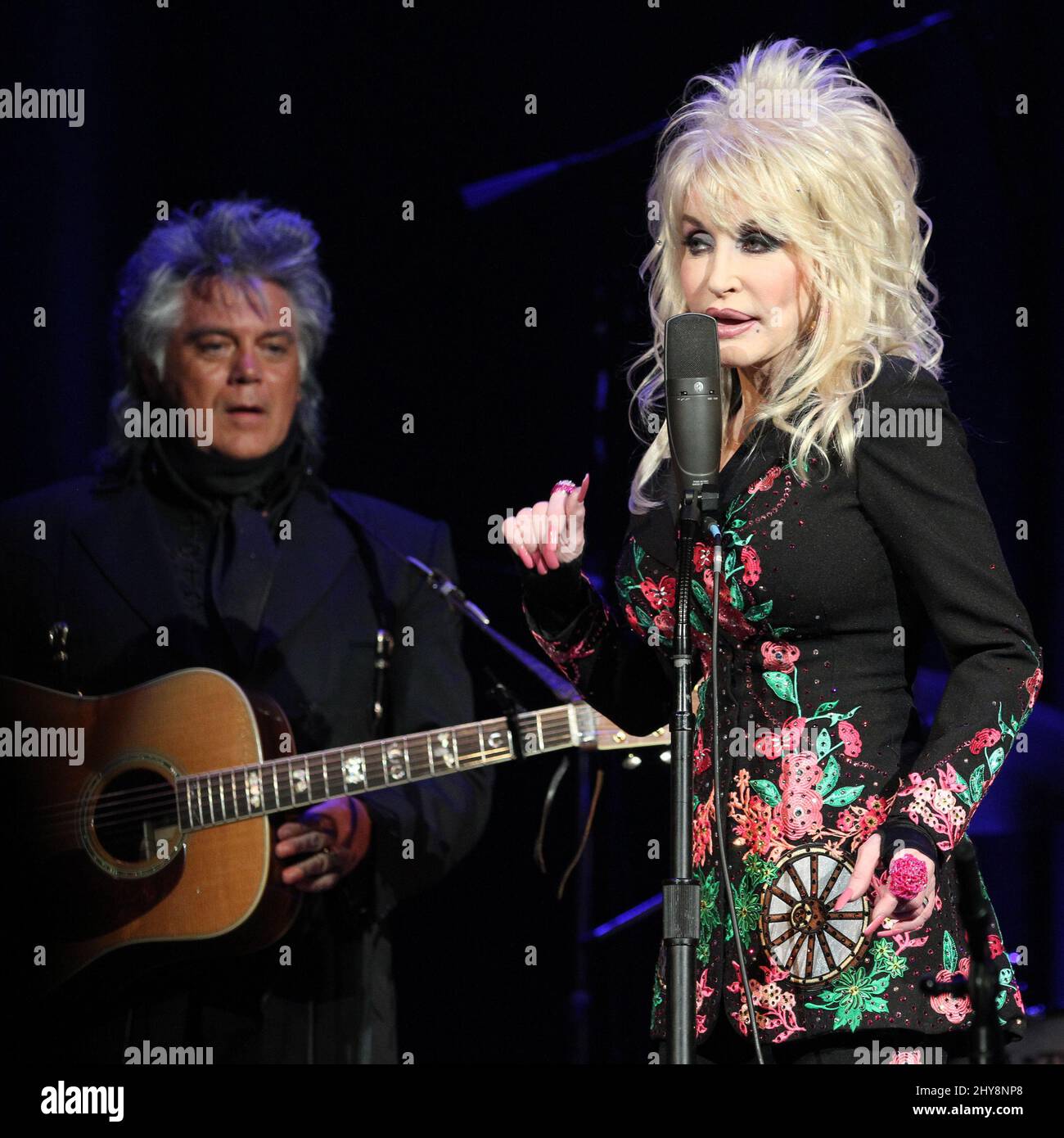 Dolly parton marty stuart late night jam Fotos und Bildmaterial in