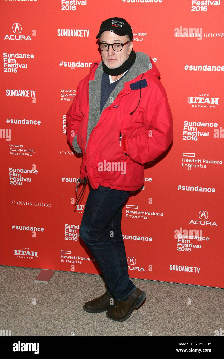 Bradley Whitford bei der Premiere „Other People“ beim Sundance Film Festival 2016 im Eccles Theater in Park City, Utah. Stockfoto