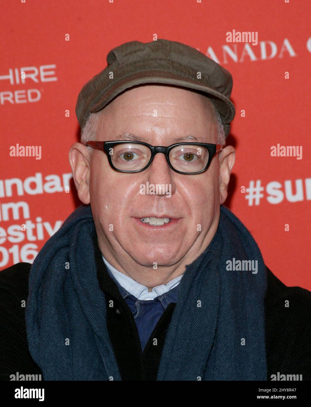 James Schamus bei der „Empörung“-Premiere beim Sundance Film Festival 2016 im Eccles Center Theatre Stockfoto
