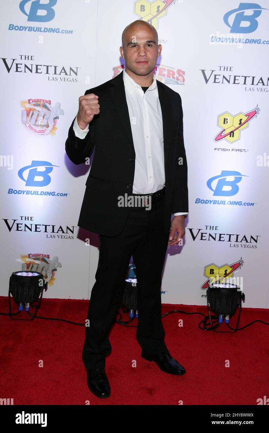 Robbie Lawler nimmt an den Annual Fighters Only World Mixed Martial Arts Awards 8. im Palazzo Resort Hotel Casino in Las Vegas, Nevada, Teil. Stockfoto