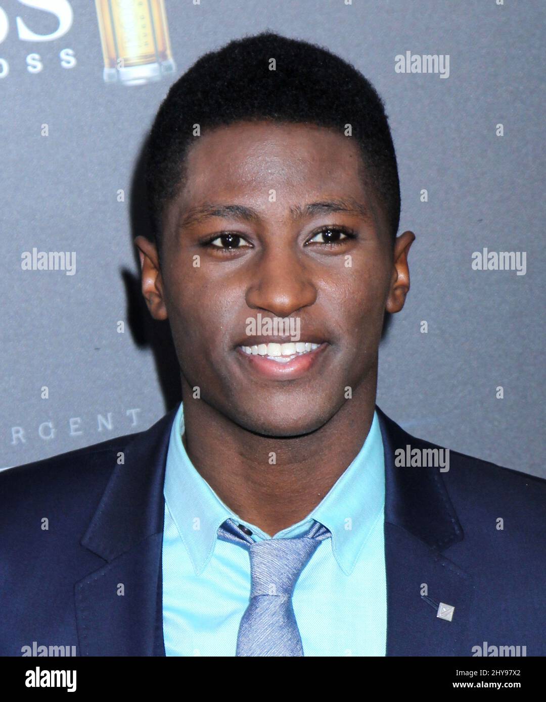 Joseph David-Jones bei der „Allegiant“-Premiere in New York am 14. März 2016 auf dem AMC Loews Lincoln Square 13. Stockfoto