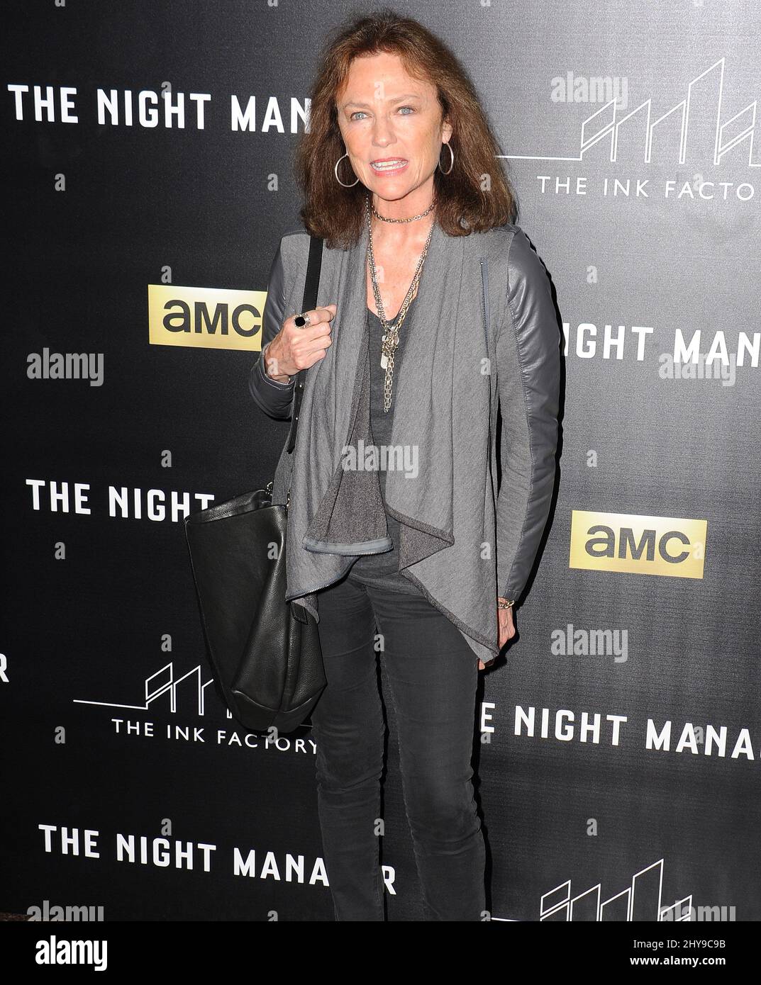 Jacqueline Bisset bei der Premiere von „The Night Manager“ in Los Angeles Stockfoto