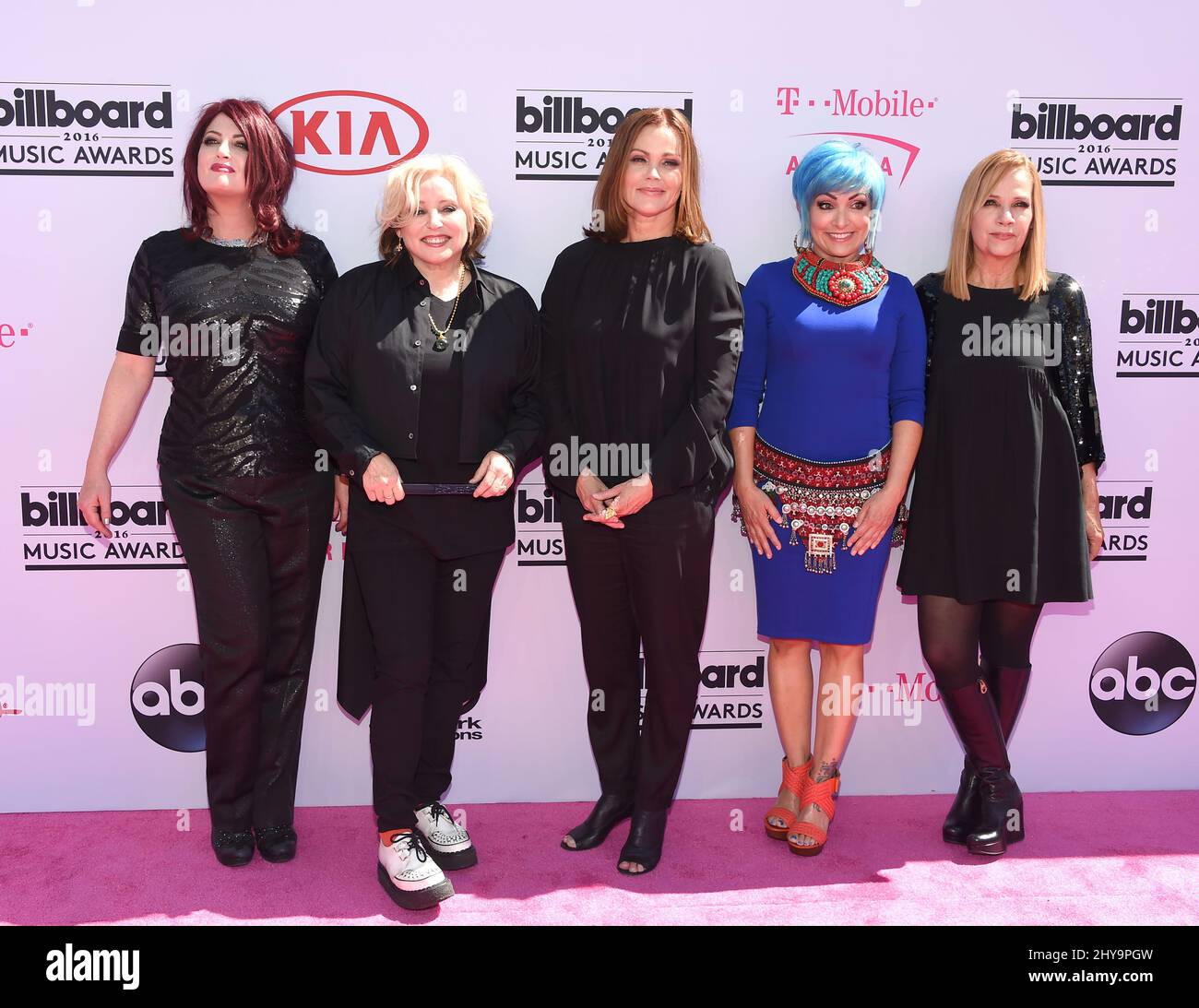 Die Go-Go-Teilnehmer der Billboard Music Awards 2016 in Las Vegas Stockfoto