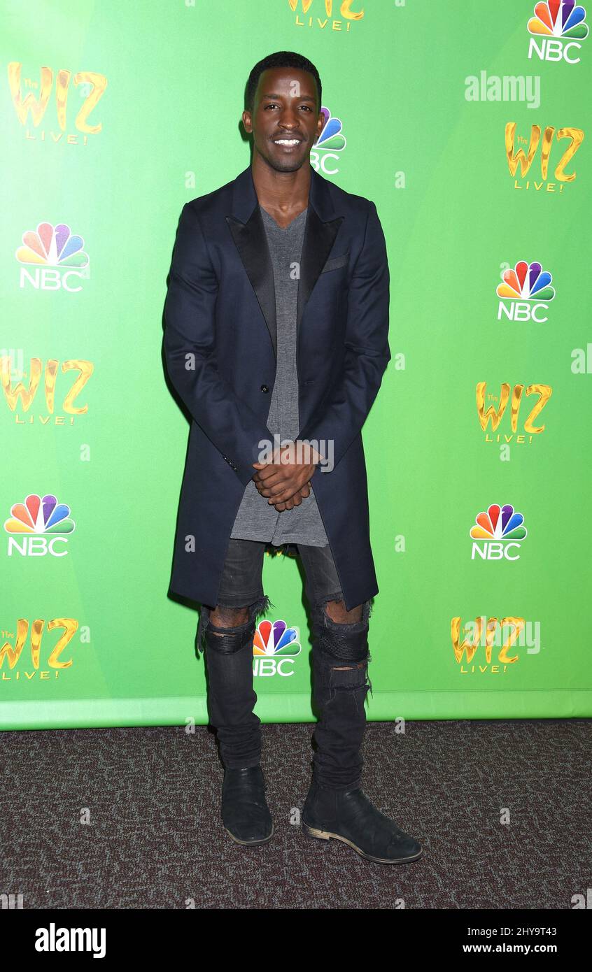 Elijah Kelley nimmt an der Wiz Live! Veranstaltung in Los Angeles, Kalifornien. Stockfoto