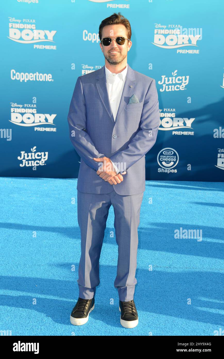 Rob McElhenney bei der Finding Dory Weltpremiere im El Capitan Theatre Stockfoto